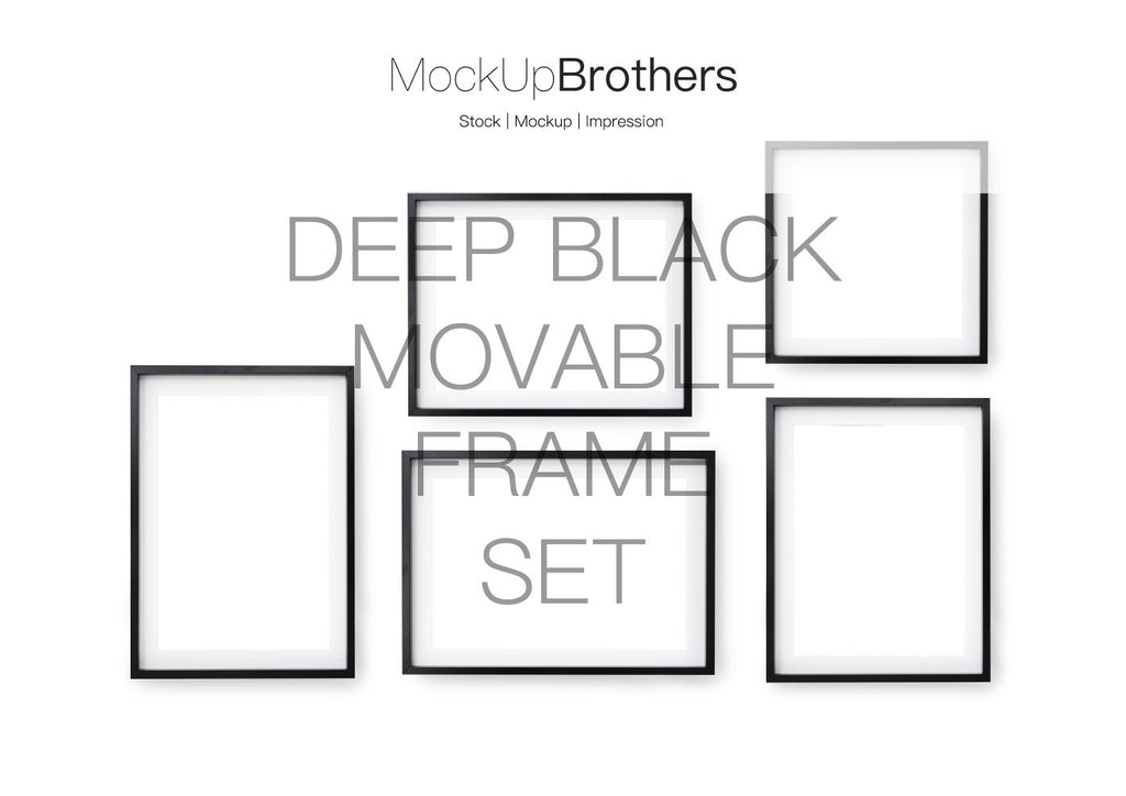 Movable Frame Set deepblack