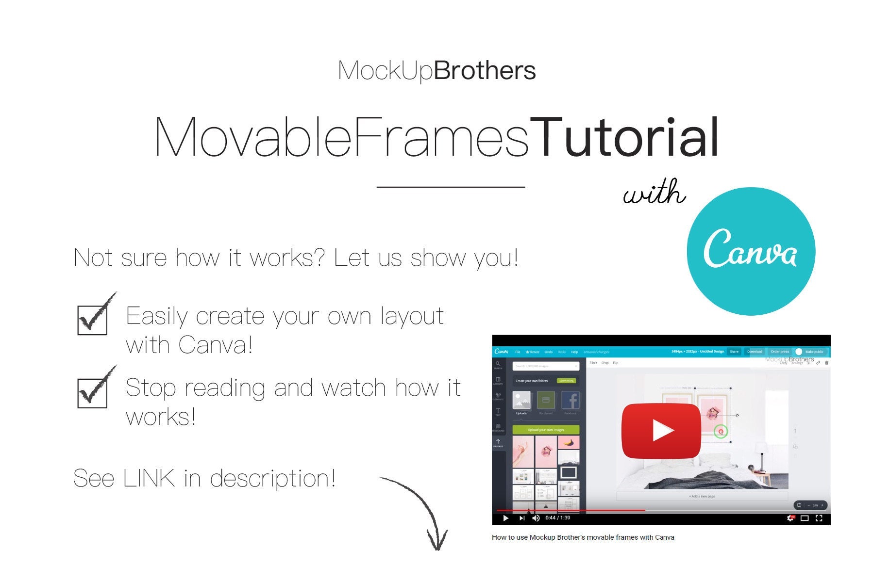 Movable Frame Mockup Set deepwhite – MockupBrothers