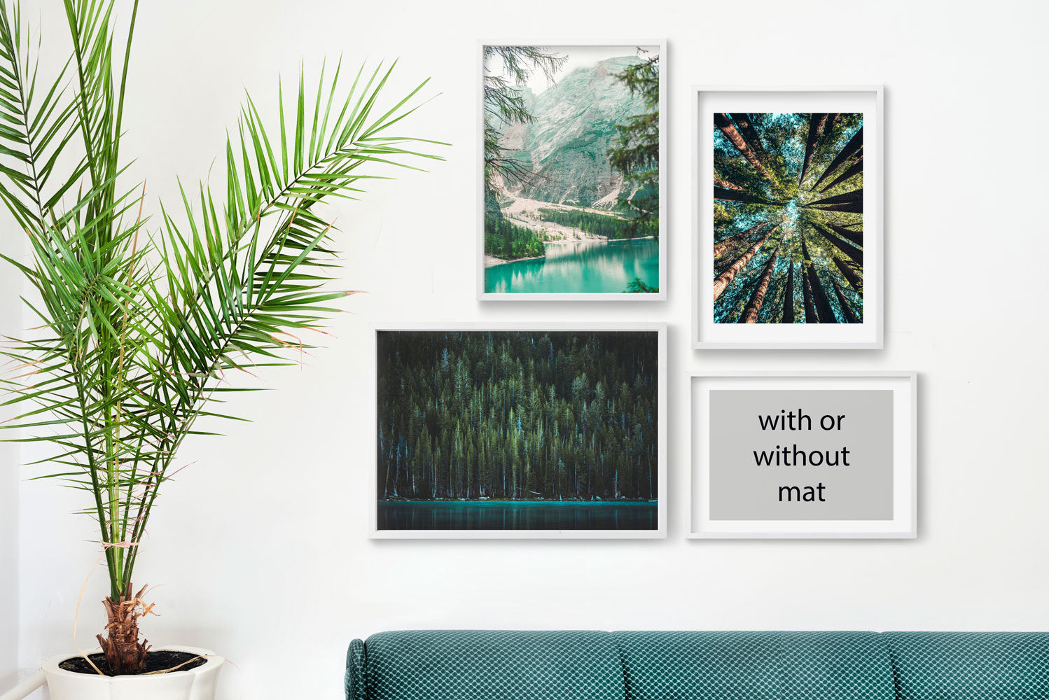 Movable Frame Mockup Set deepwhite – MockupBrothers