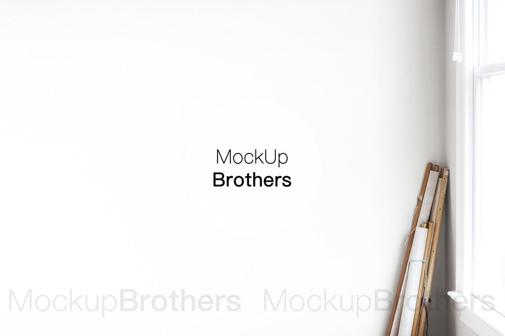 Gallery wall mockup by Mock up Brothers