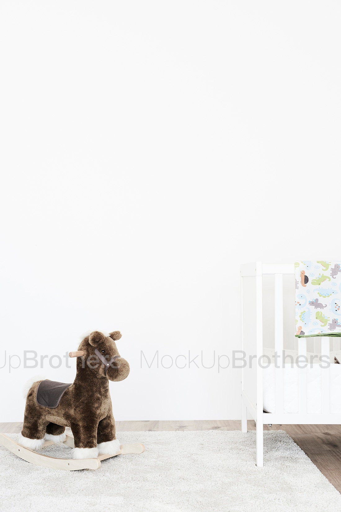 Nursery room mock up by mockup brothers