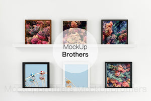Square frame mockup by Mock Up Brothers