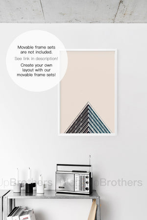 Frame mockup for posters and watercolor art