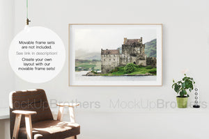 Frame mockup wall by mock up brothers