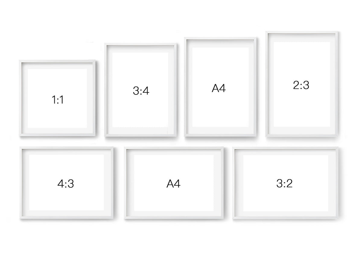 Movable Frame Mockup Set deepwhite – MockupBrothers